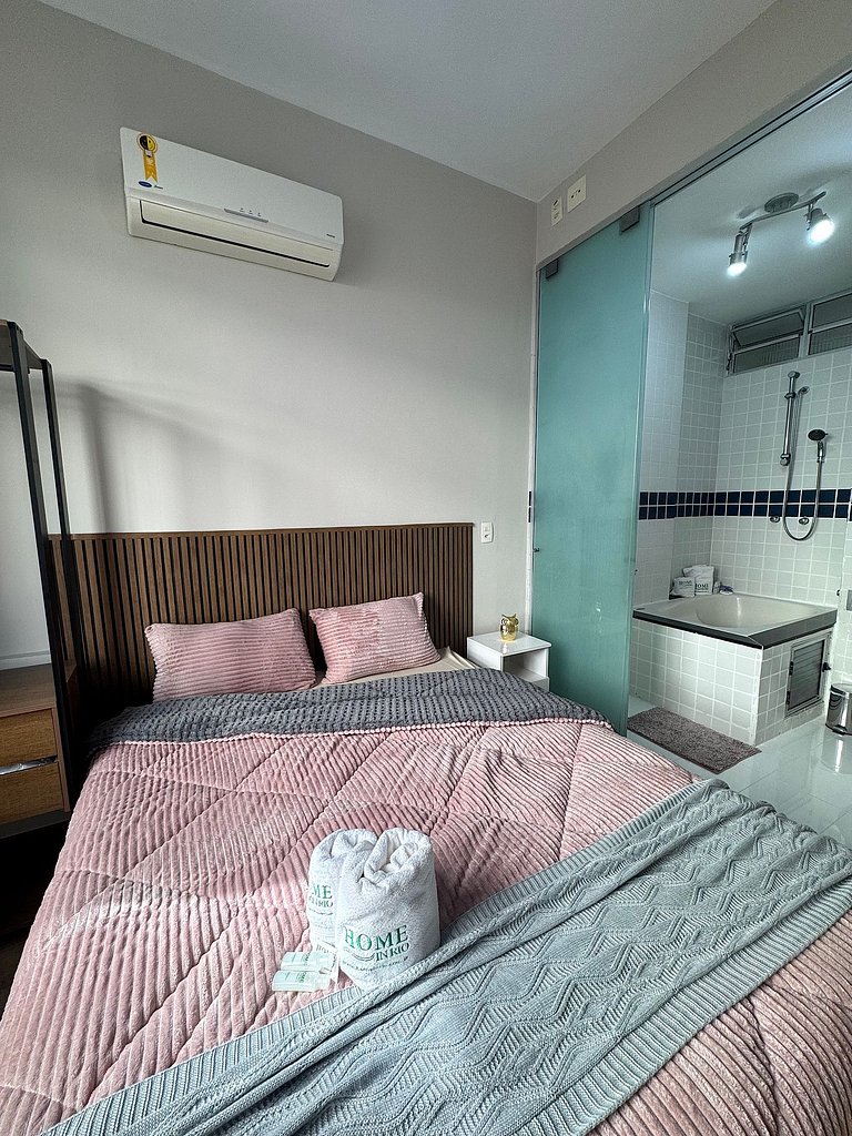 Suíte com Jacuzzi 2 Quartos e Praia