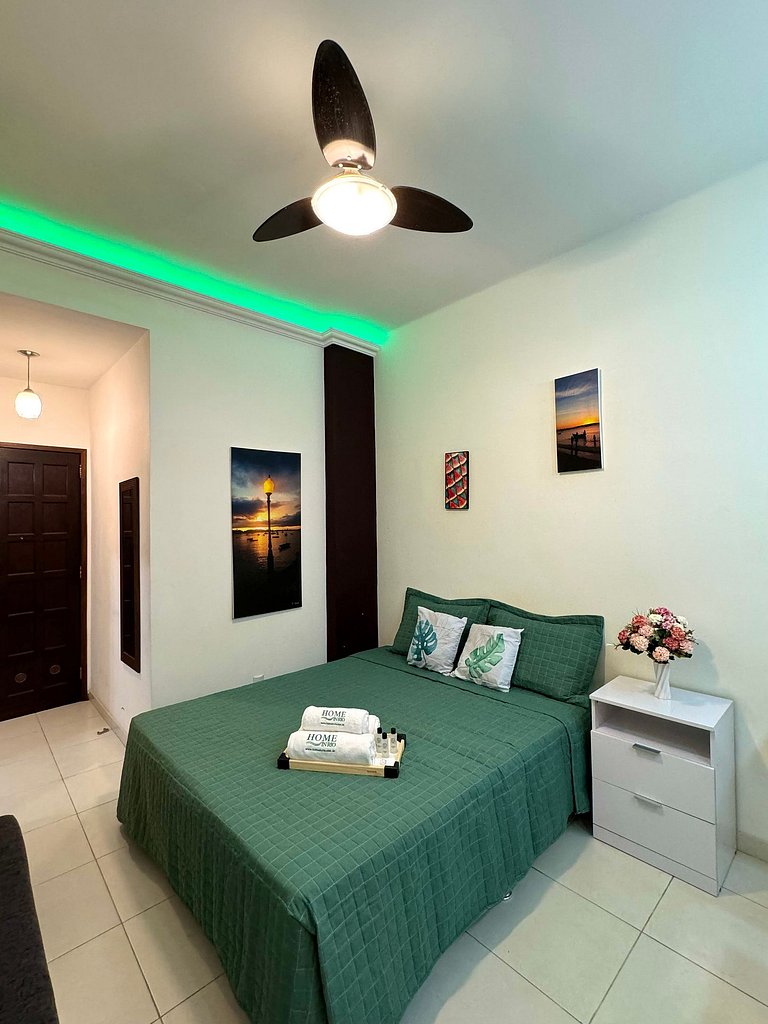 Studio para Casal 3 Minutos da Praia - NSC1032401