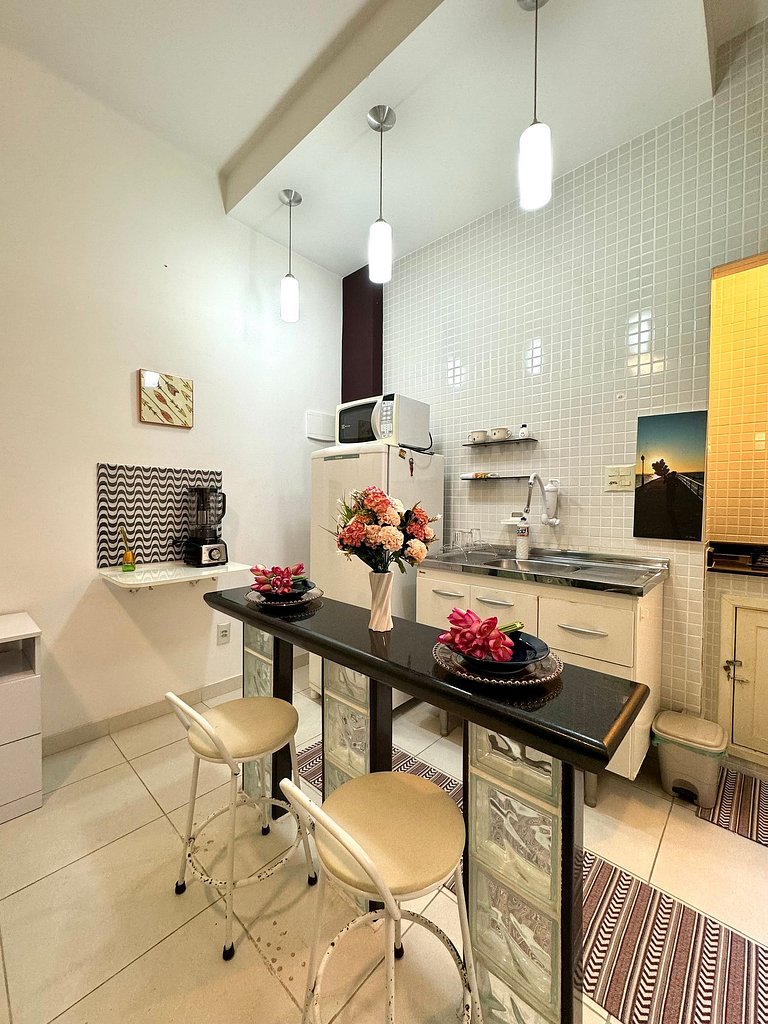 Studio para Casal 3 Minutos da Praia - NSC1032401