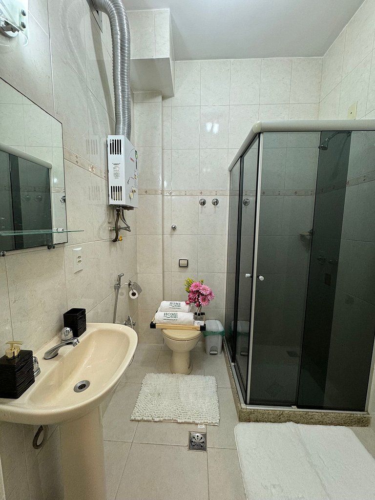 Studio para Casal 3 Minutos da Praia