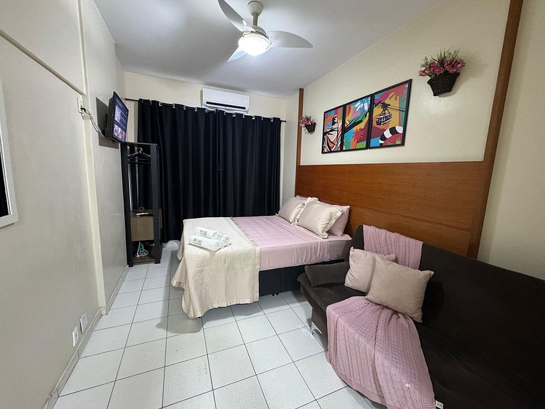 Studio com Vista Lateral ao Mar PJ48-605