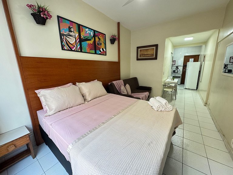 Studio com Vista Lateral ao Mar PJ48-605