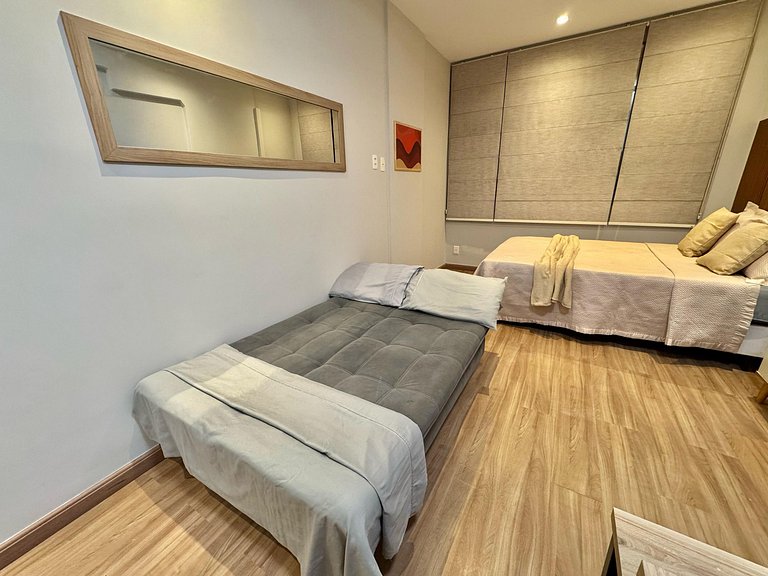 Studio Moderno a 5 Minutos da Praia