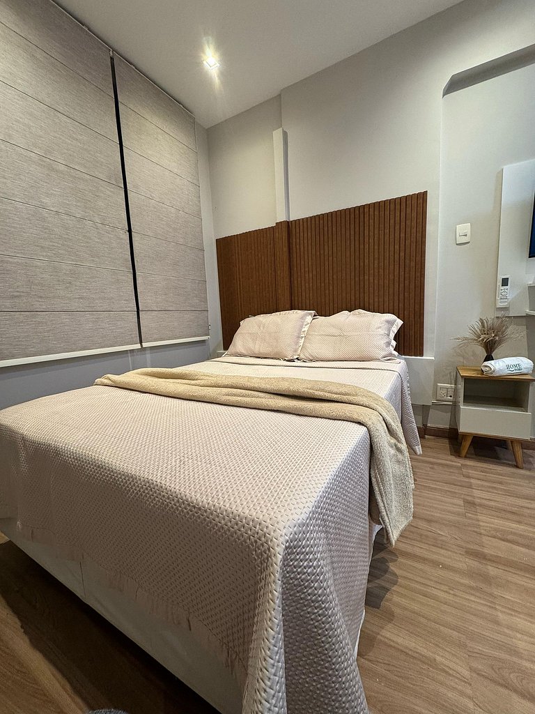 Studio Moderno a 5 Minutos da Praia