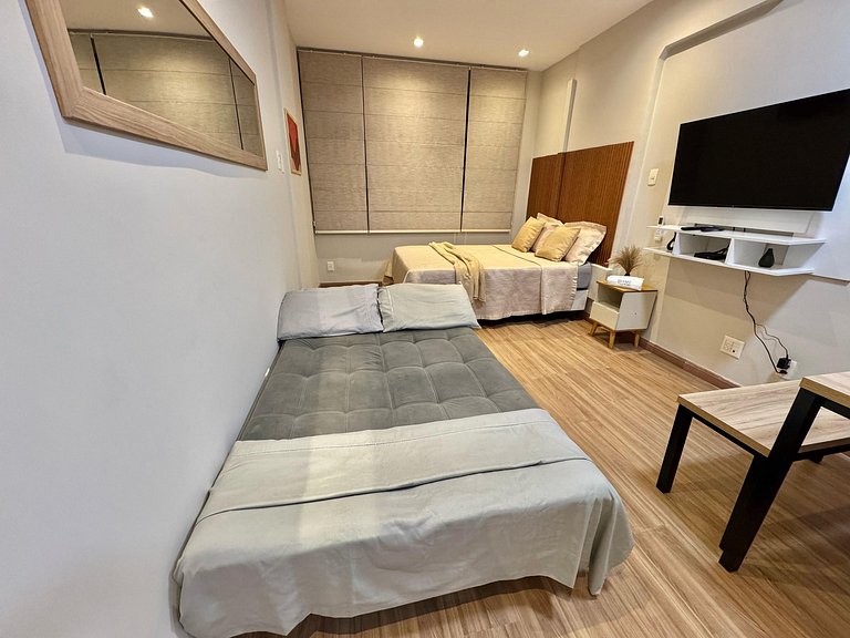Studio Moderno a 5 Minutos da Praia