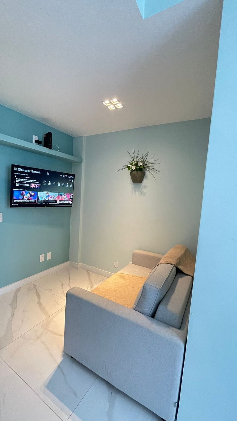 Loft com Vista Lateral Mar Posto 5