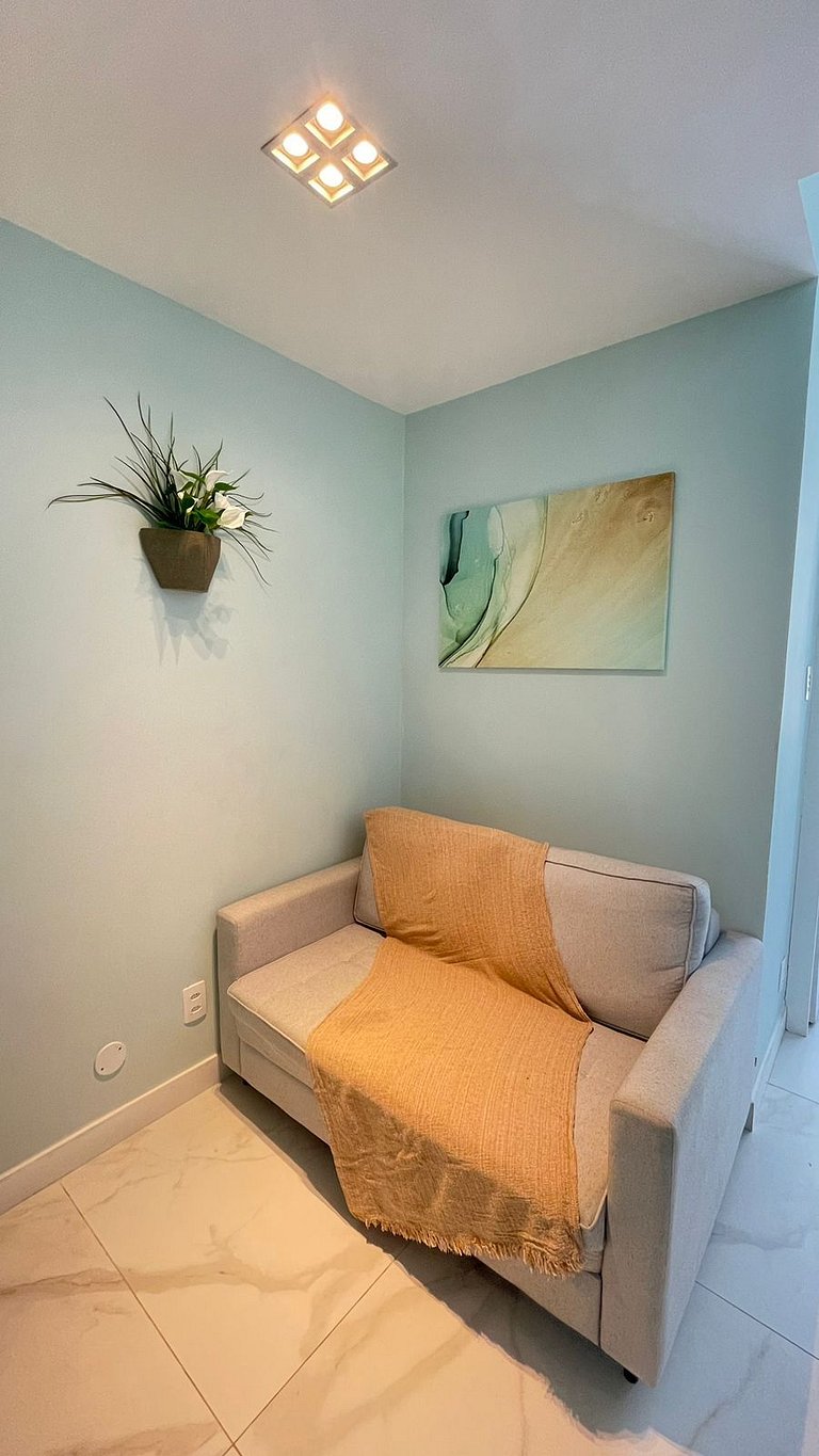 Loft com Vista Lateral Mar Posto 5