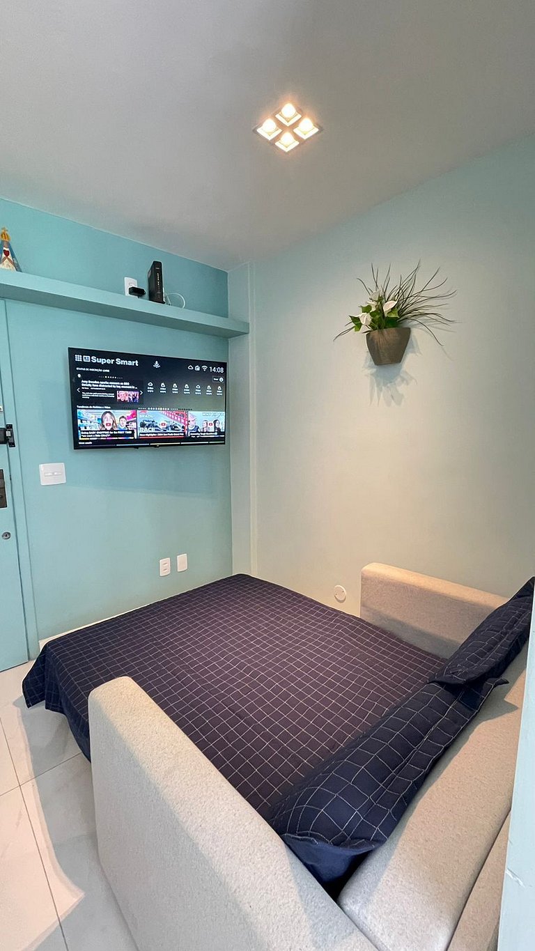 Loft com Vista Lateral Mar Posto 5