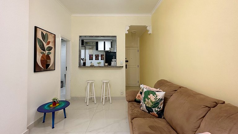 Duplex 2 Quartos 2 Banheiros no Posto 6 BC537-607