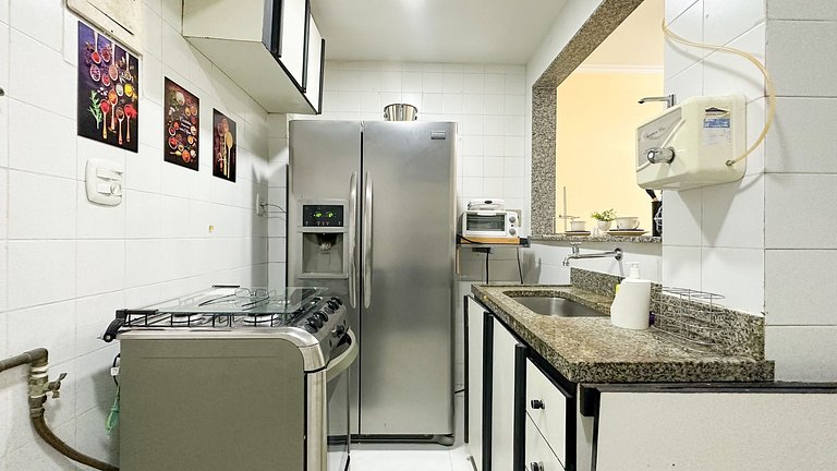 Duplex 2 Quartos 2 Banheiros no Posto 6 BC537-607