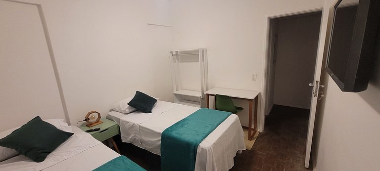 2 Quartos, Estacionamento, Academia