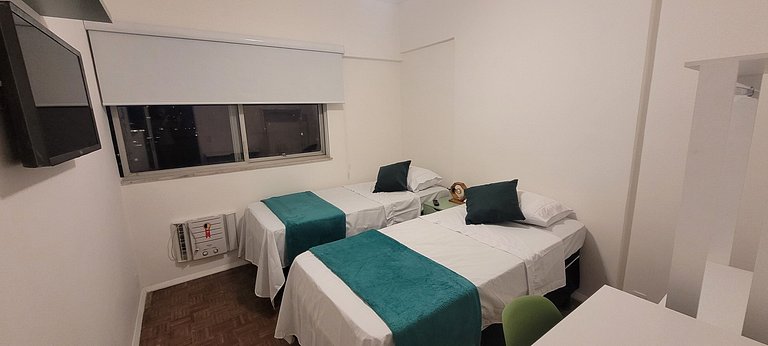 2 Quartos, Estacionamento, Academia