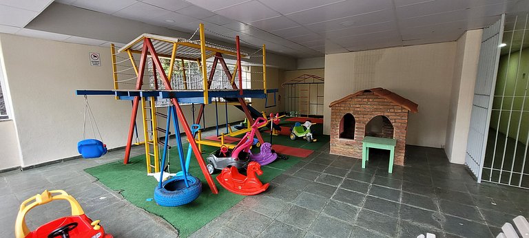 2 Quartos, Estacionamento, Academia