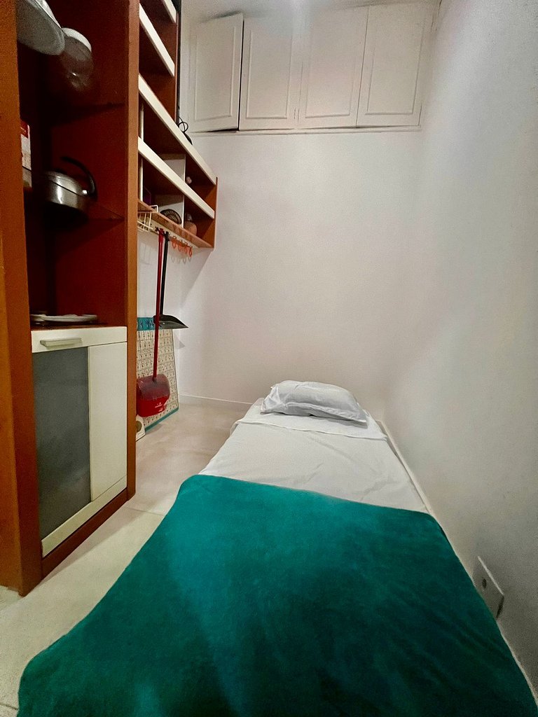 2 Quartos 8 Pessoas a 3 minutos da Praia