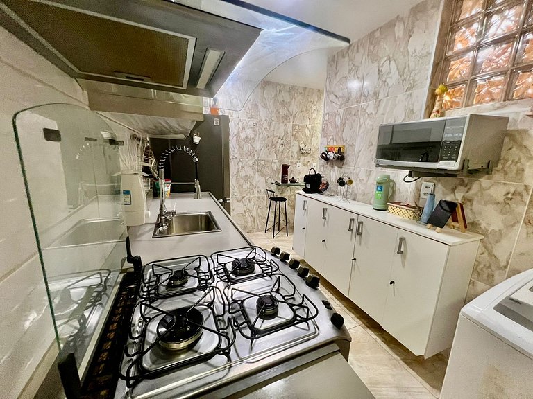 2 Quartos 8 Pessoas a 3 minutos da Praia DF41-1009