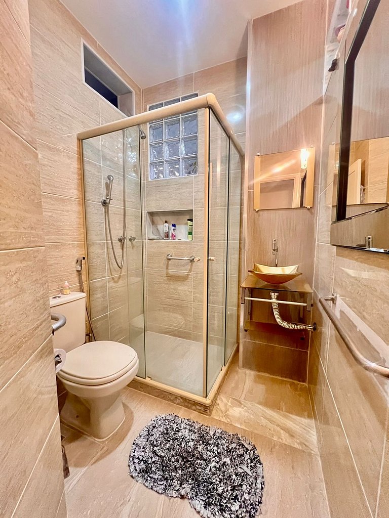 2 Quartos 8 Pessoas a 3 minutos da Praia DF41-1009