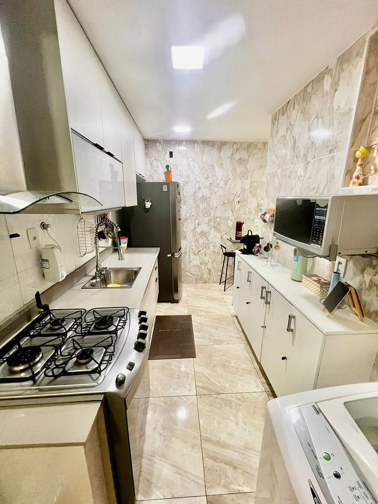 2 Quartos 8 Pessoas a 3 minutos da Praia - DF411009