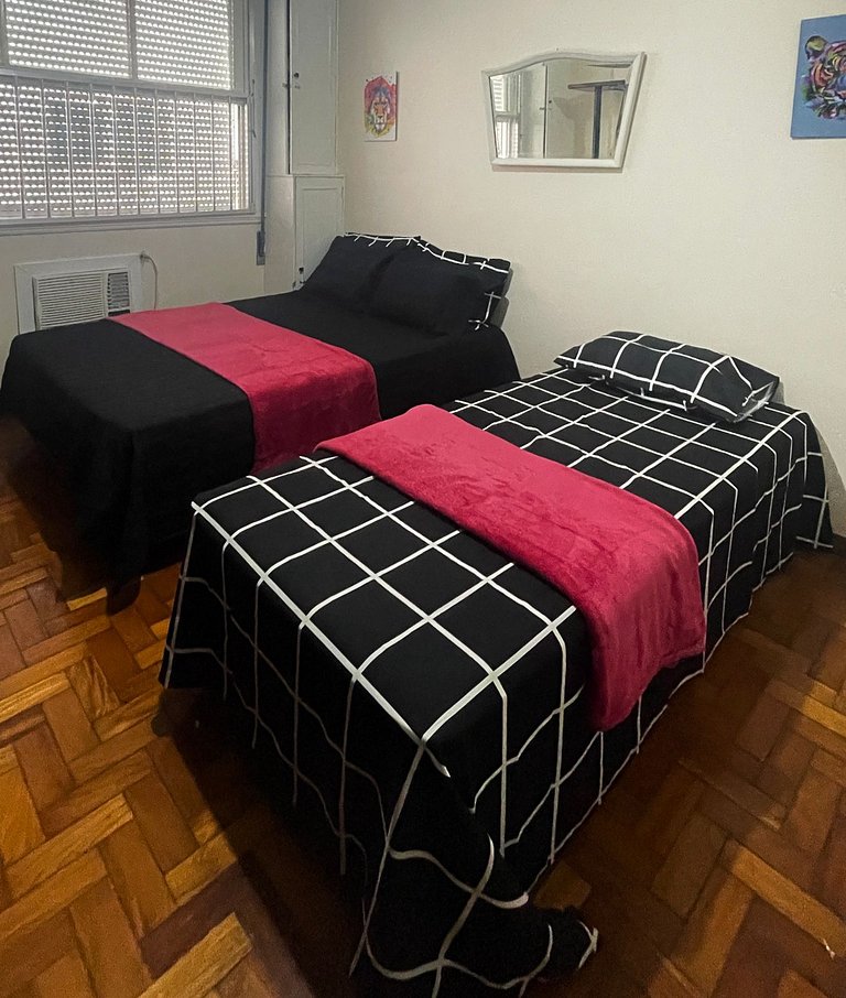 2 Quartos 8 Pessoas a 3 minutos da Praia DF41-1009