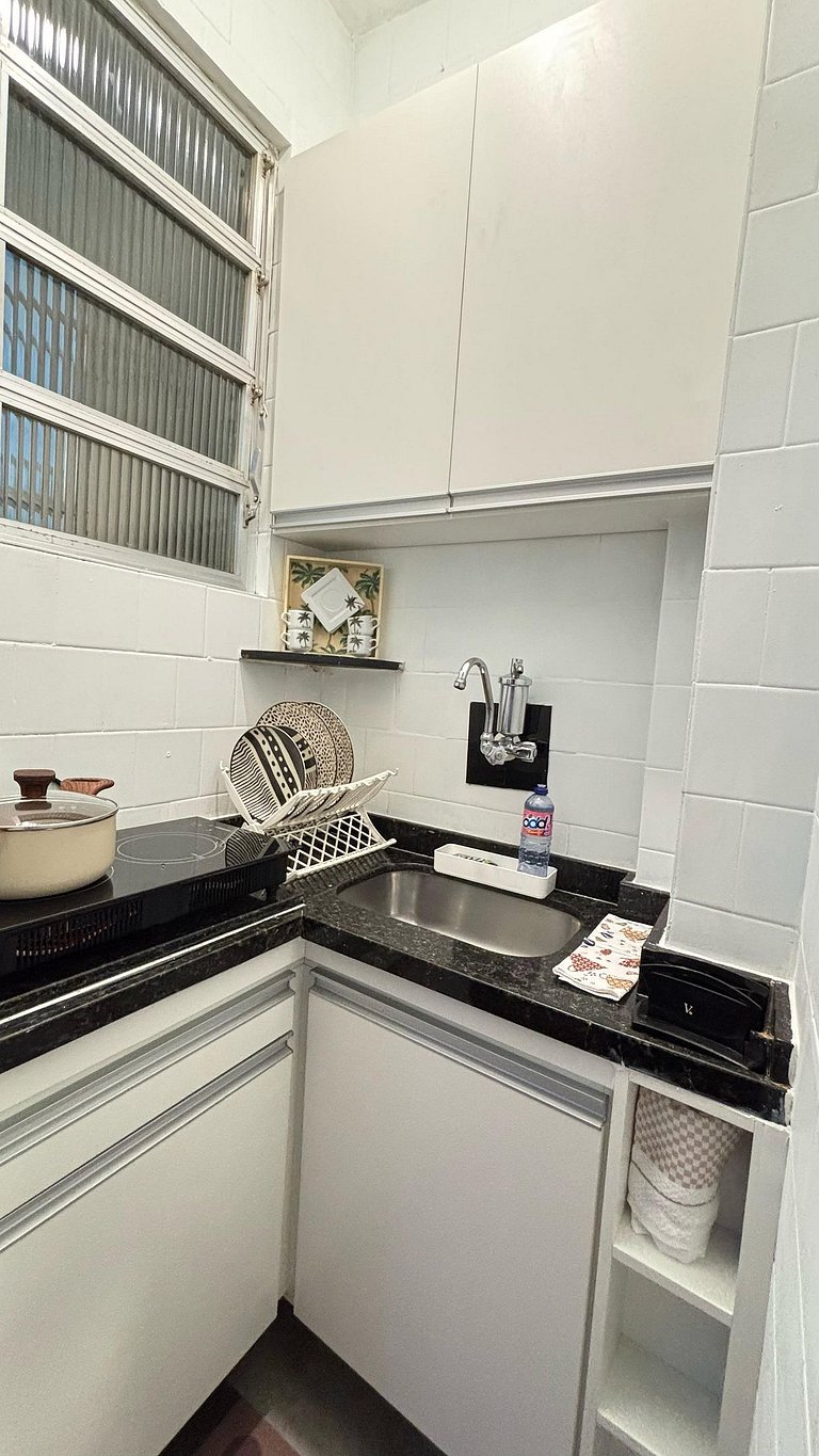 Loft Moderno Versátil a 7 Minutos Praia