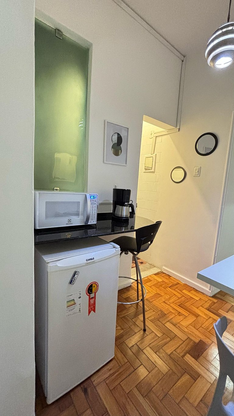 Loft Moderno Versátil a 7 Minutos Praia