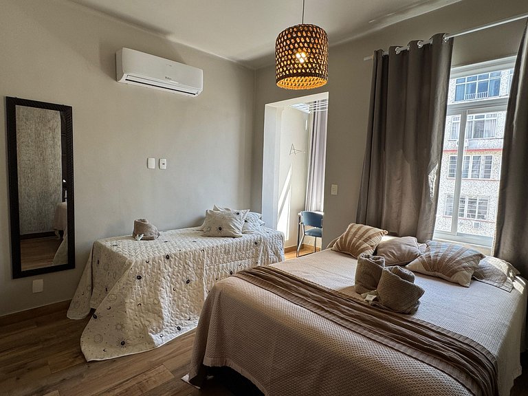 Próximo ao Copacabana Palace e a Praia