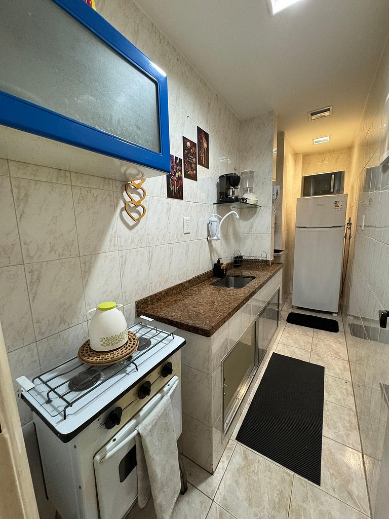 2 Quartos a 300 Metros da Praia Posto 4 - YR64I