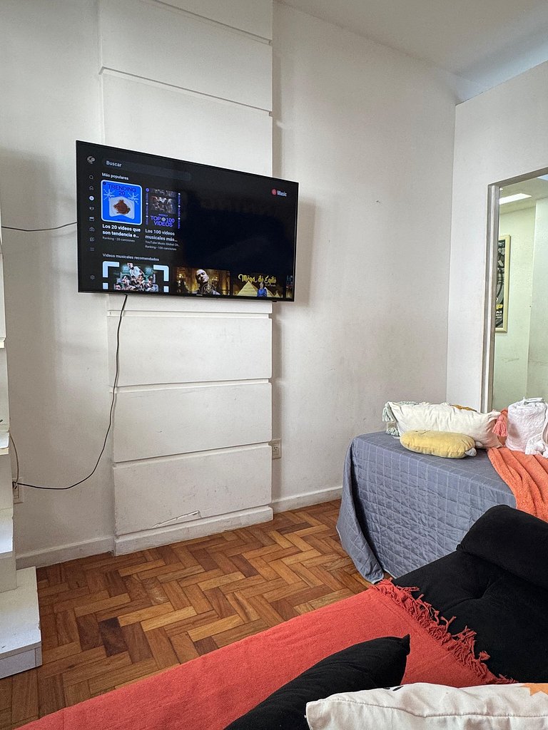 2 Quartos a 300 Metros da Praia Posto 4