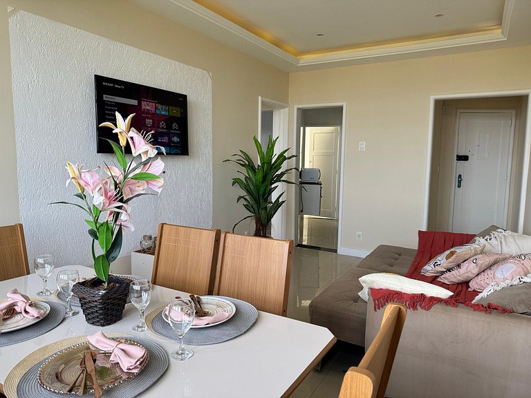 Vista Mar 2 Quartos 2 Banheiros na Gloria AS232-8