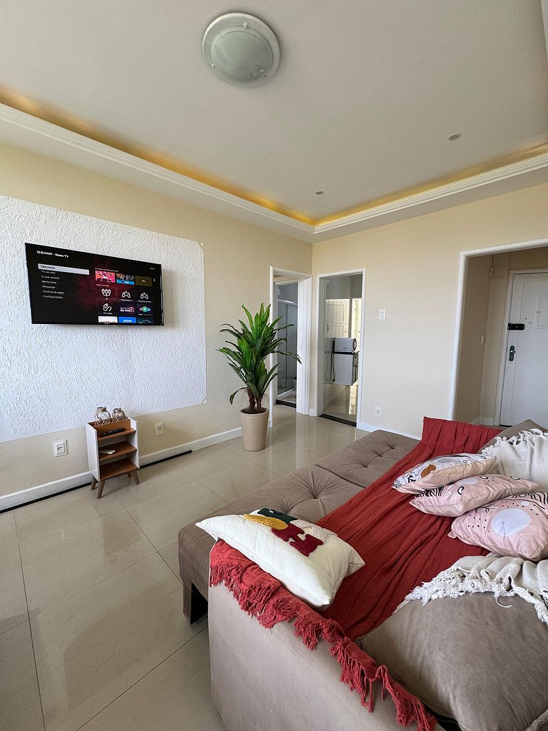 Vista Mar 2 Quartos 2 Banheiros na Gloria AS232-8