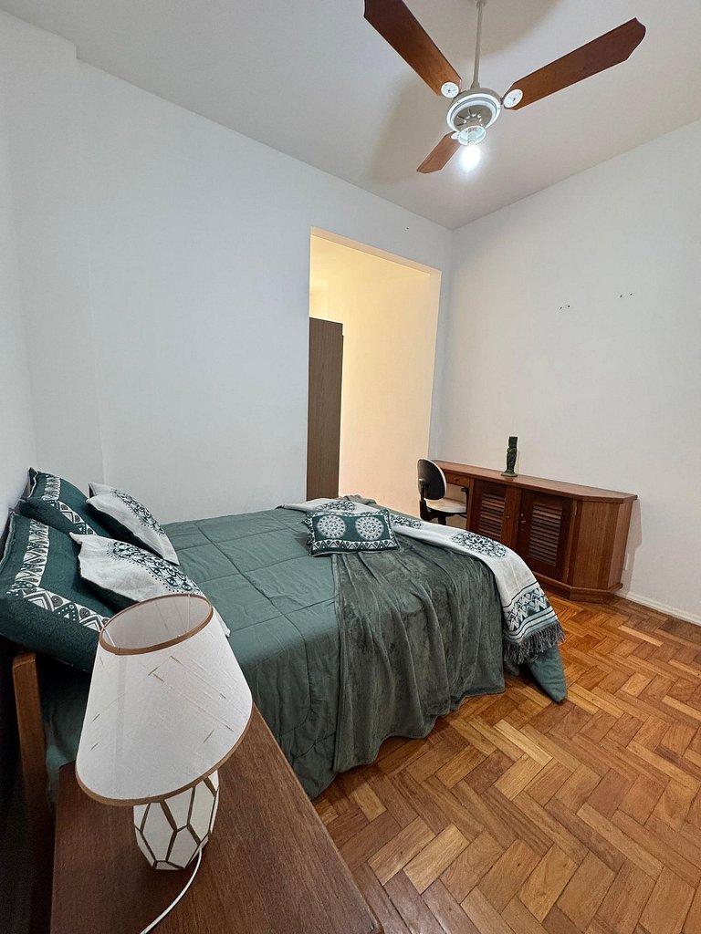 2 quartos a 3 Minutos da Praia