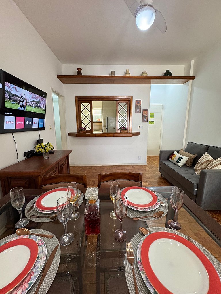 2 quartos a 3 Minutos da Praia RC161-1104