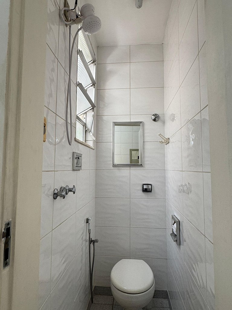 2 quartos a 3 Minutos da Praia