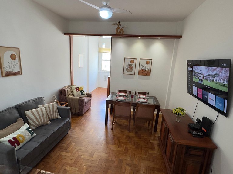 2 quartos a 3 Minutos da Praia