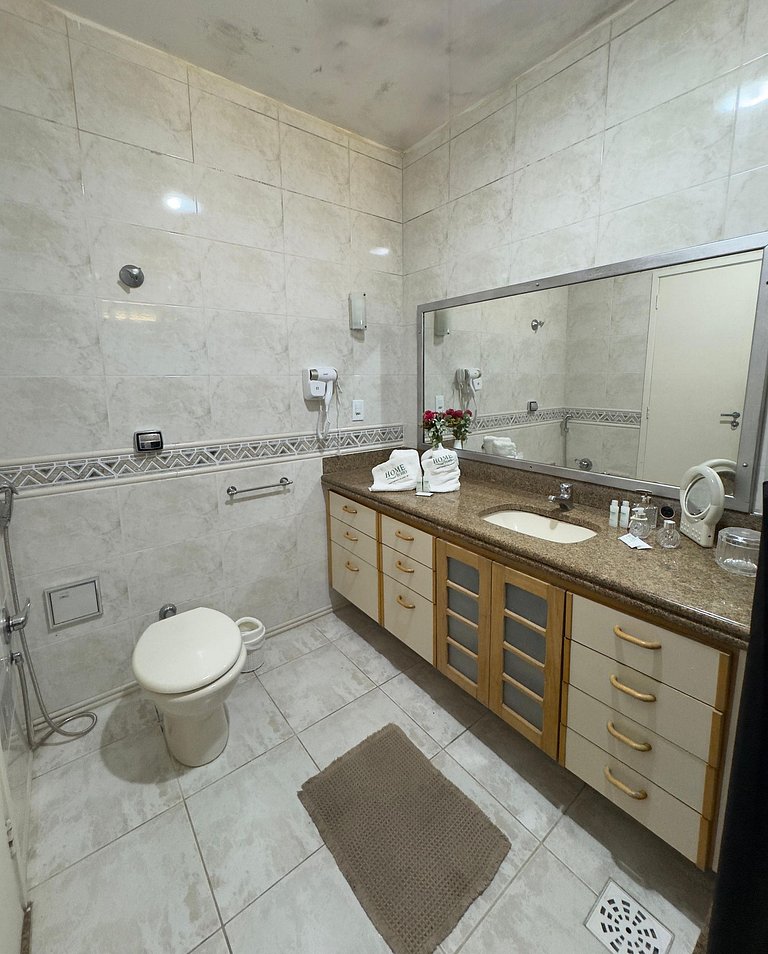 2 quartos a 3 Minutos da Praia