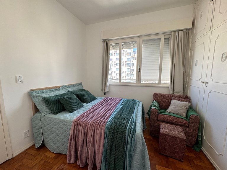 2 quartos a 3 Minutos da Praia