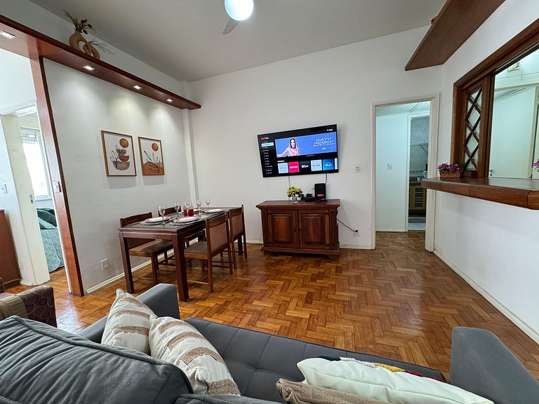 2 quartos a 3 Minutos da Praia