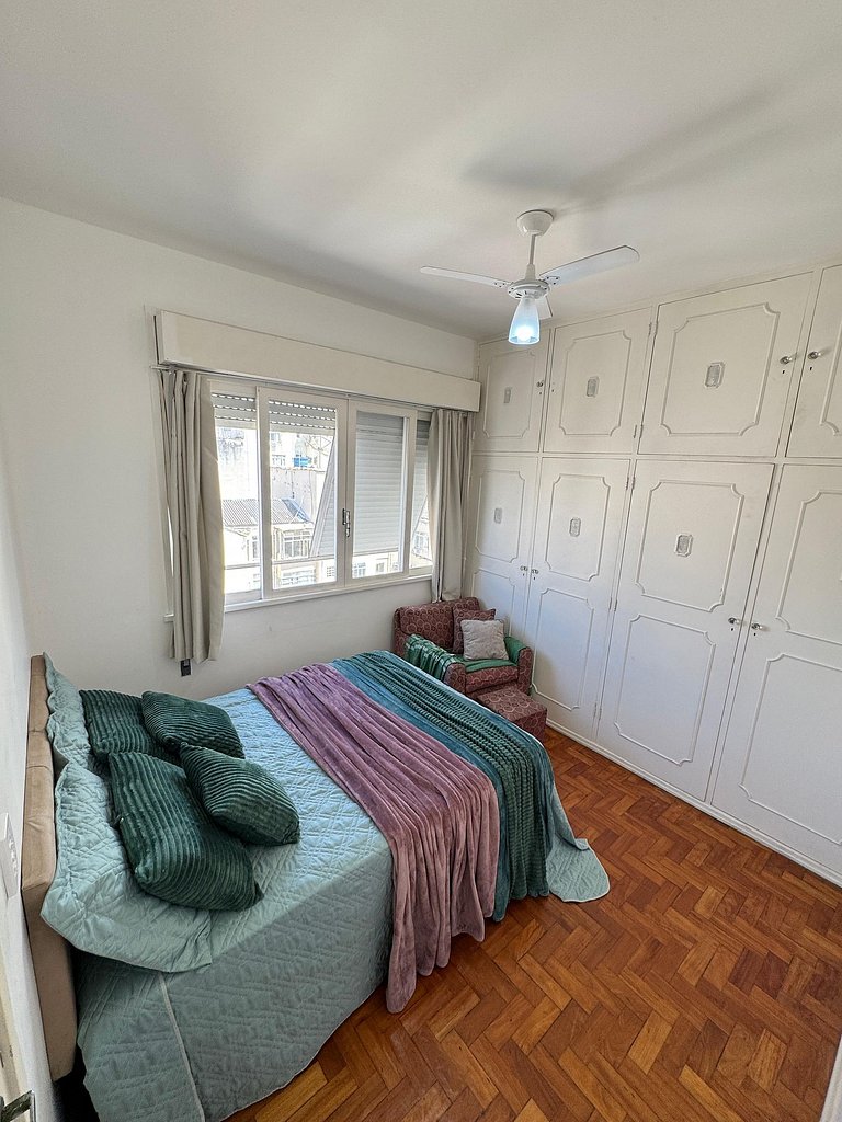 2 quartos a 3 Minutos da Praia