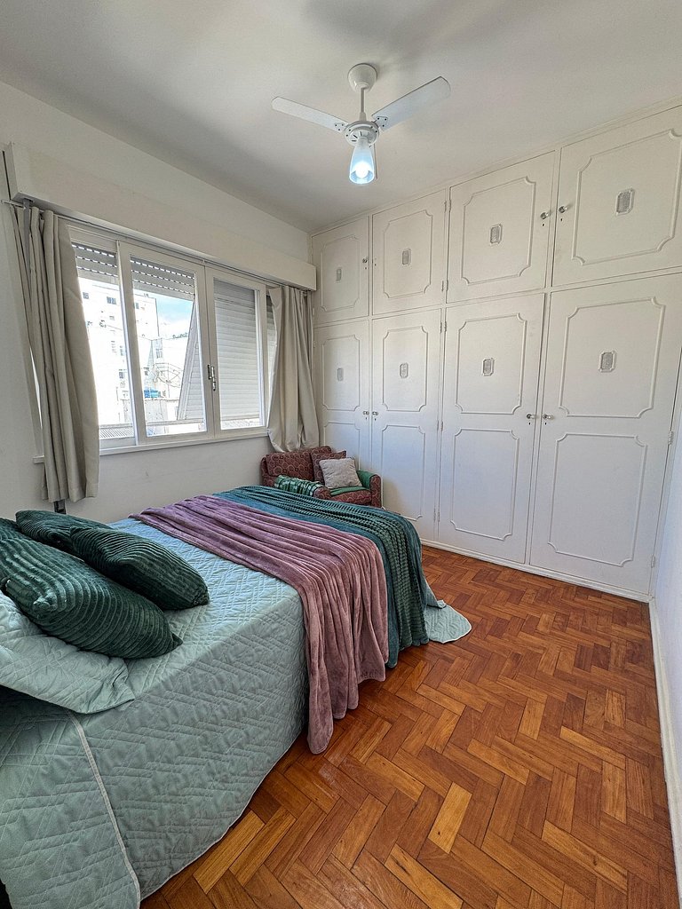2 quartos a 3 Minutos da Praia