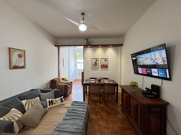2 quartos a 3 Minutos da Praia