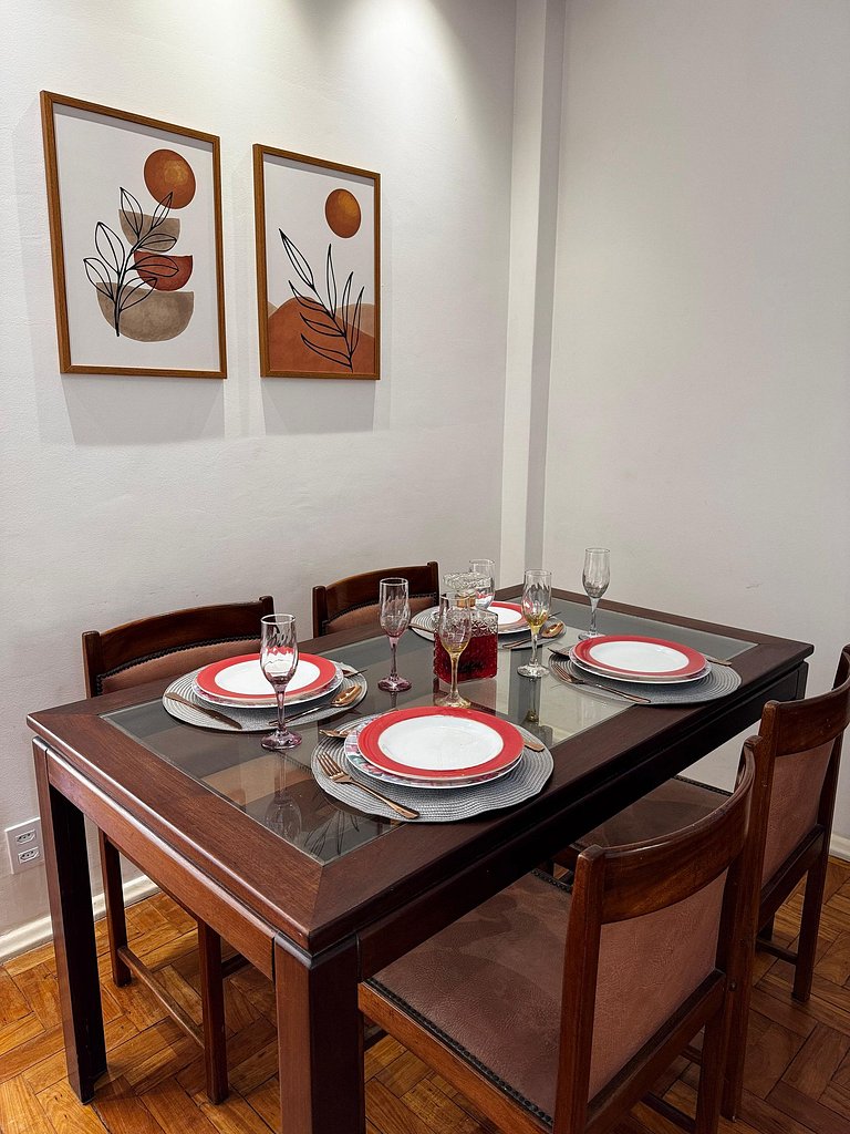 2 quartos a 3 Minutos da Praia RC161-1104