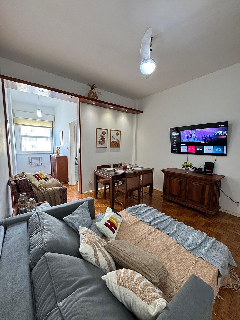 2 quartos a 3 Minutos da Praia RC161-1104