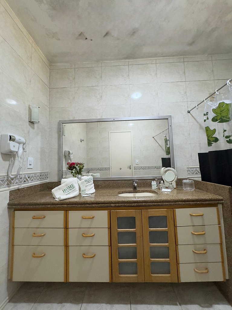2 quartos a 3 Minutos da Praia