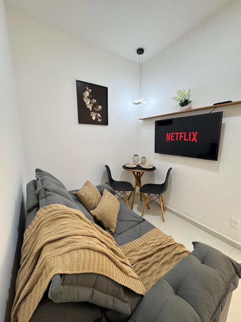 Vista Lateral Mar 2 Minutos da Praia AS76-305