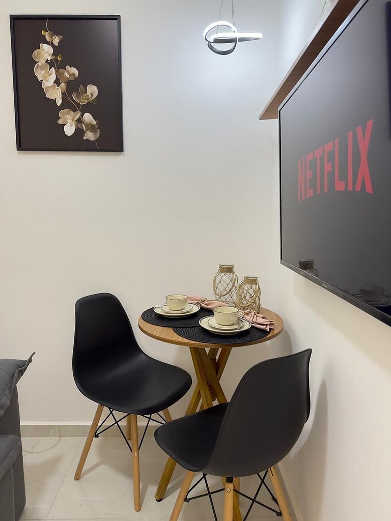 Vista Lateral Mar 2 Minutos da Praia AS76-305