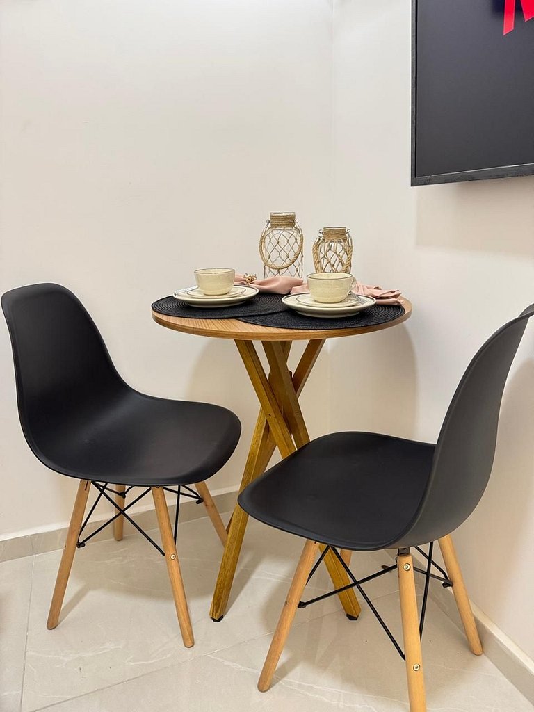 Vista Lateral Mar 2 Minutos da Praia AS76-305