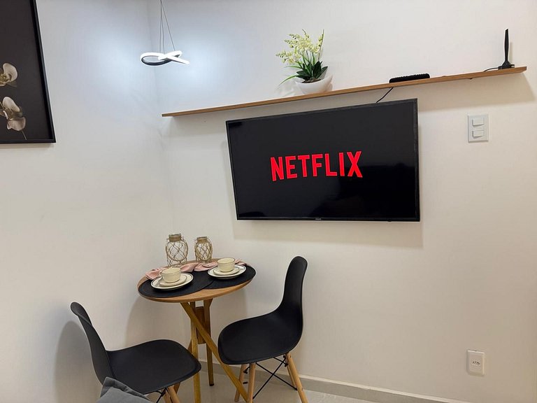 Vista Lateral Mar 2 Minutos da Praia AS76-305