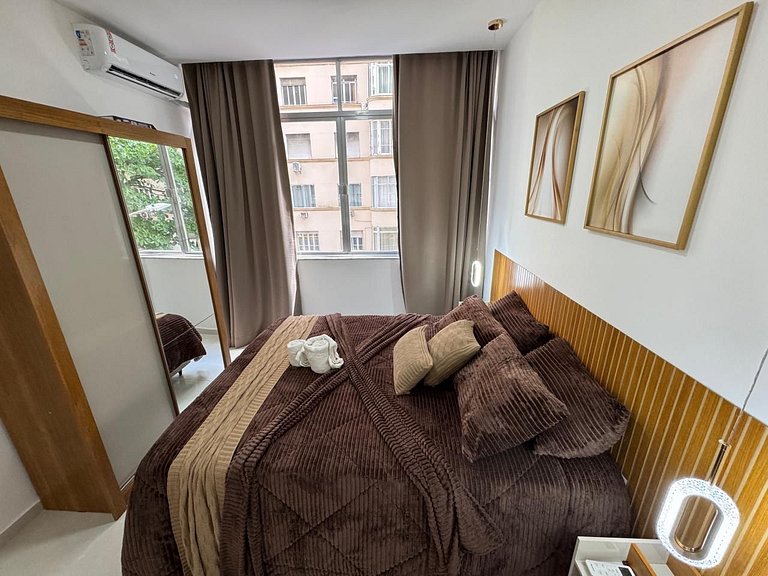 Vista Lateral Mar 2 Minutos da Praia AS76-305