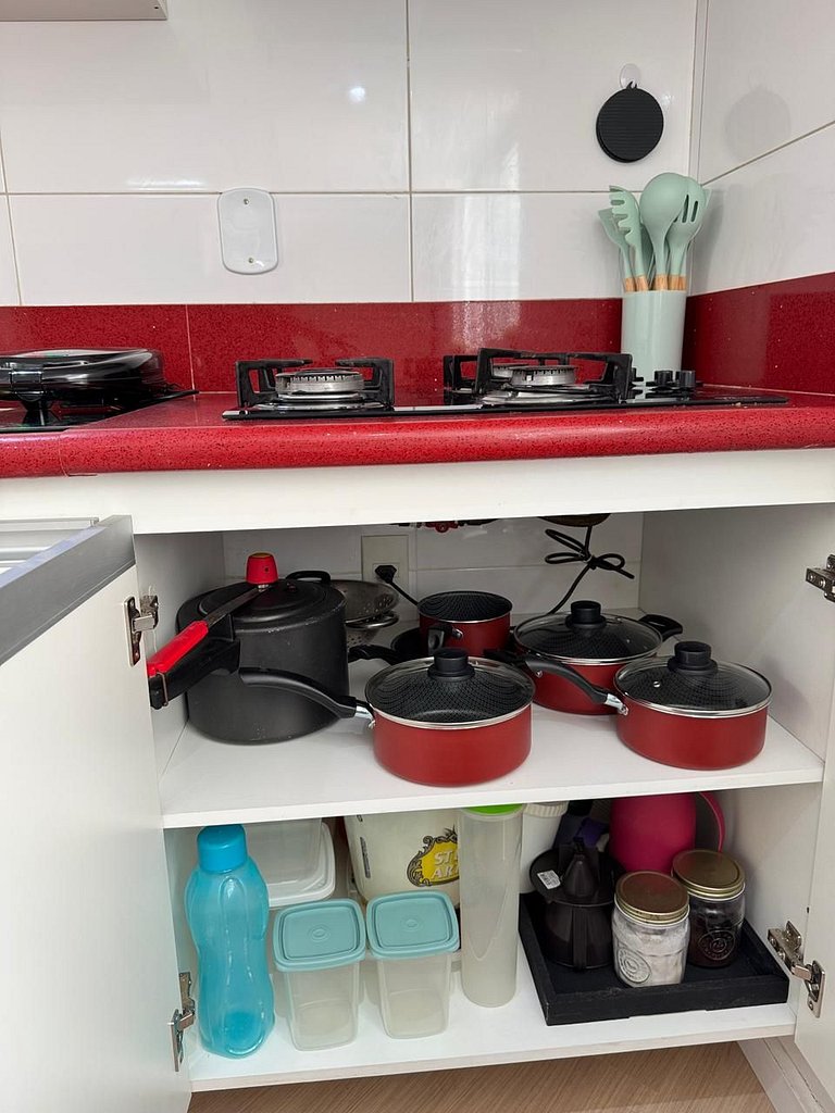 Estúdio Com Mesanino 2 minutos da Praia 236-306