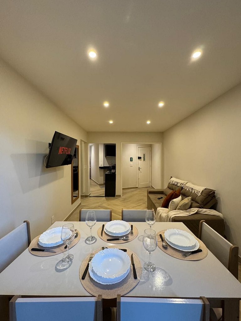 2 Quartos Vista Mar na Praça Paris Gloria 232-403