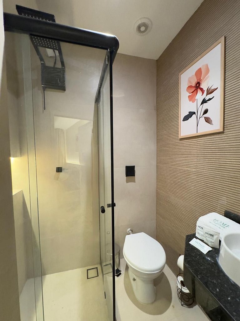 2 Quartos Vista Mar na Praça Paris Gloria 232-403